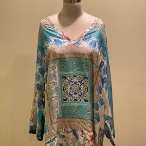 Johnny Was Silk Tunic